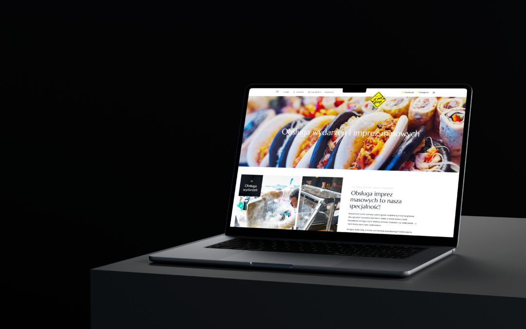 W pół drogi — redesign strony firmy cateringowej